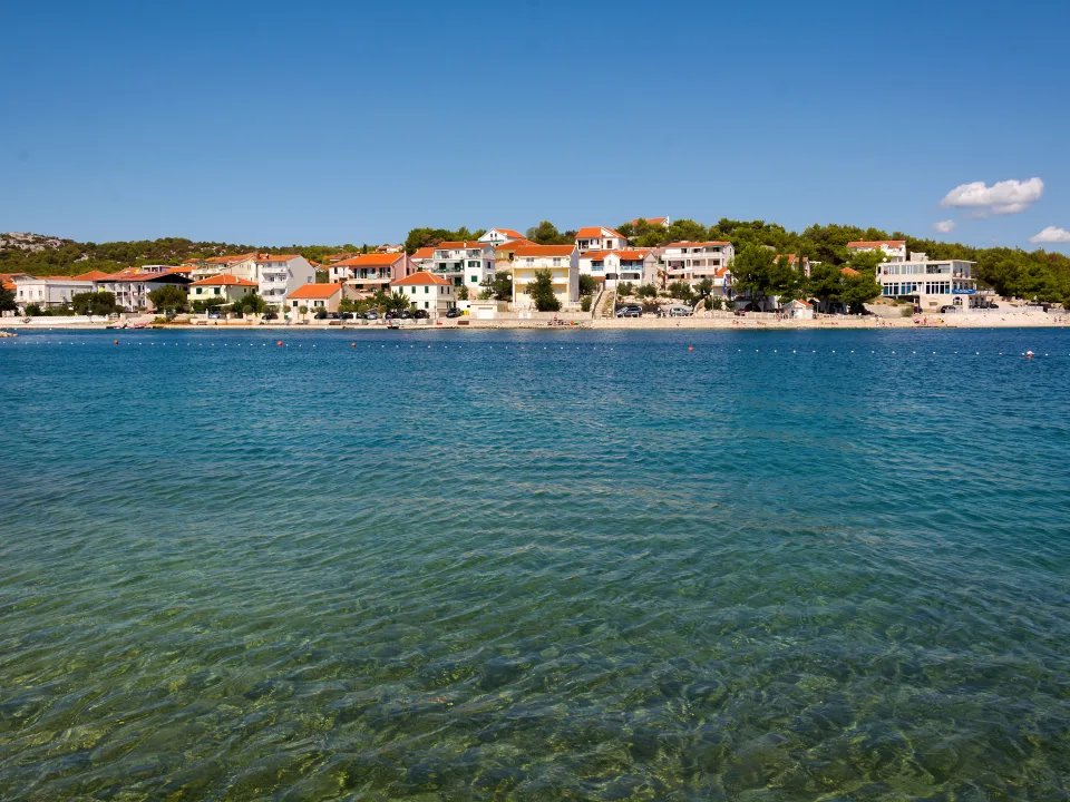 The waterfront at Jezera on Murter Island.