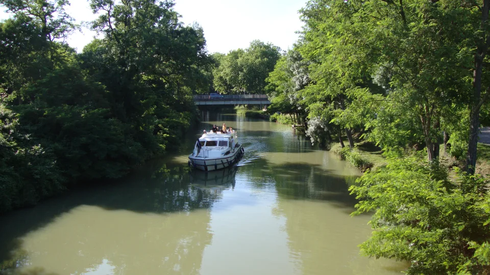 Regional Canal du Midi view at Montgiscard