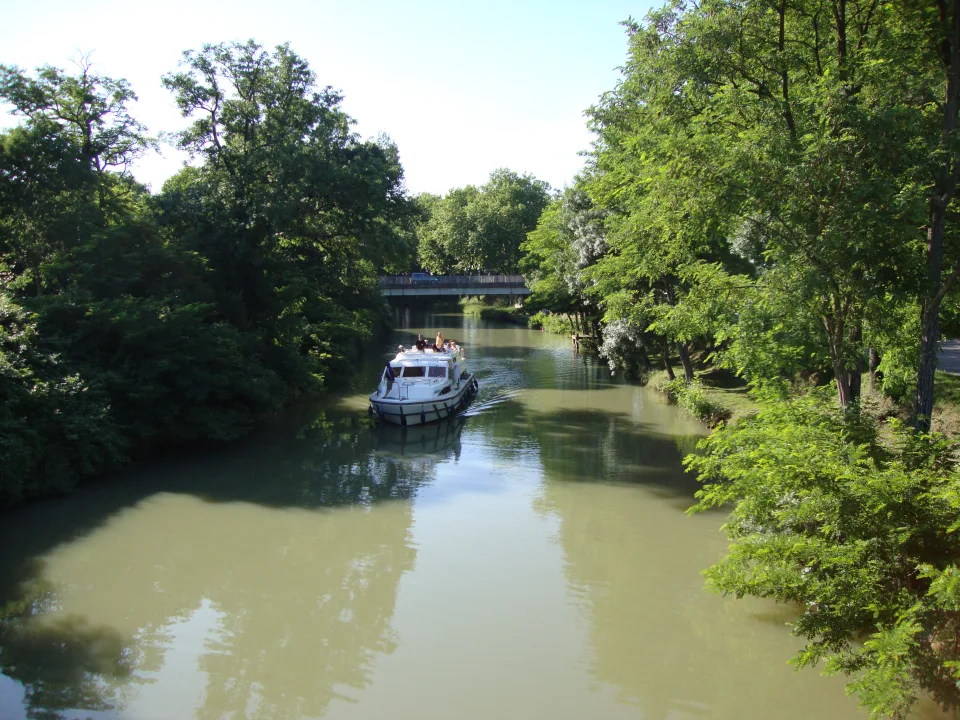 Regional Canal du Midi view at Montgiscard