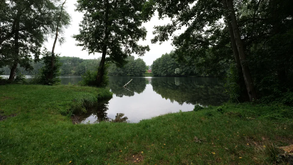 Regional nature context: the Raminstich clay-pit lake in Mildenberg