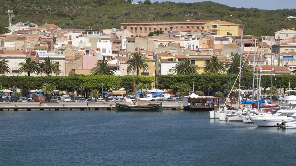 Carloforte waterfront, San Pietro island