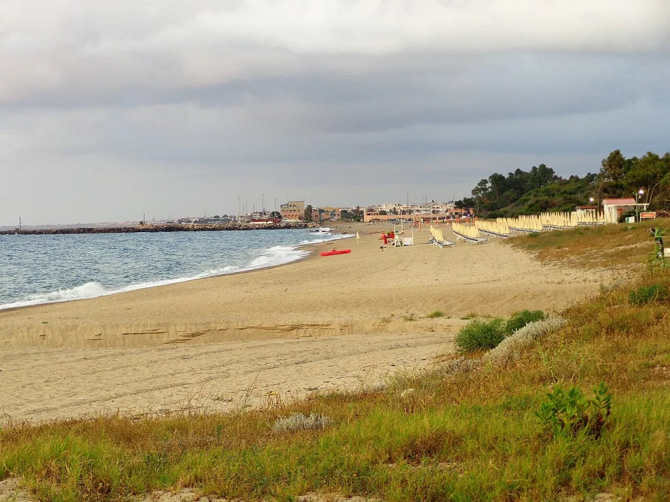 Portorosa coast and beach, Furnari