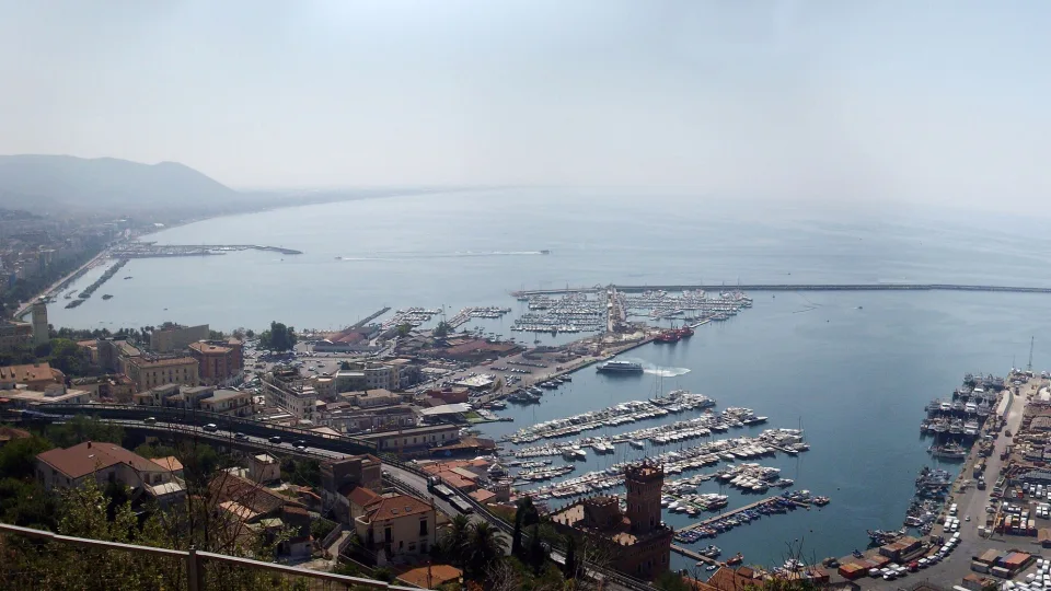 Salerno and its harbour