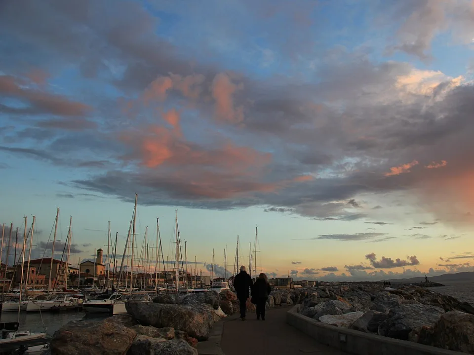 Marina promenade, San Vincenzo