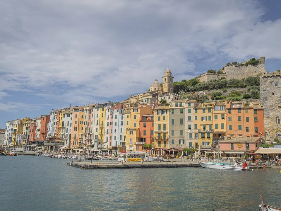 Porto Venere waterfront, Liguria
