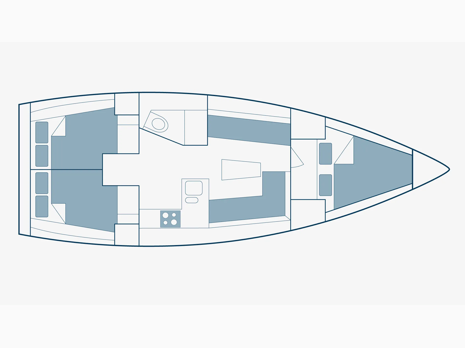 Sundecker 36 Cruiser Mapalimi — yacht photo 14