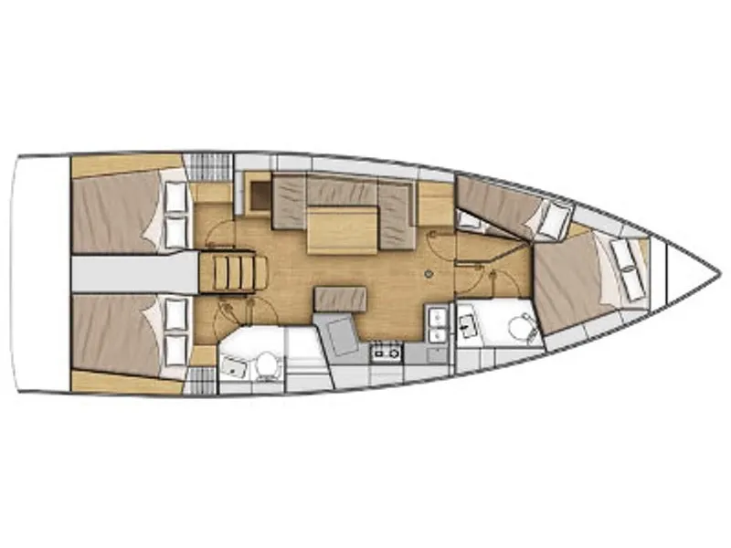 Oceanis 40.1 Marilena — снимка на яхтата 3
