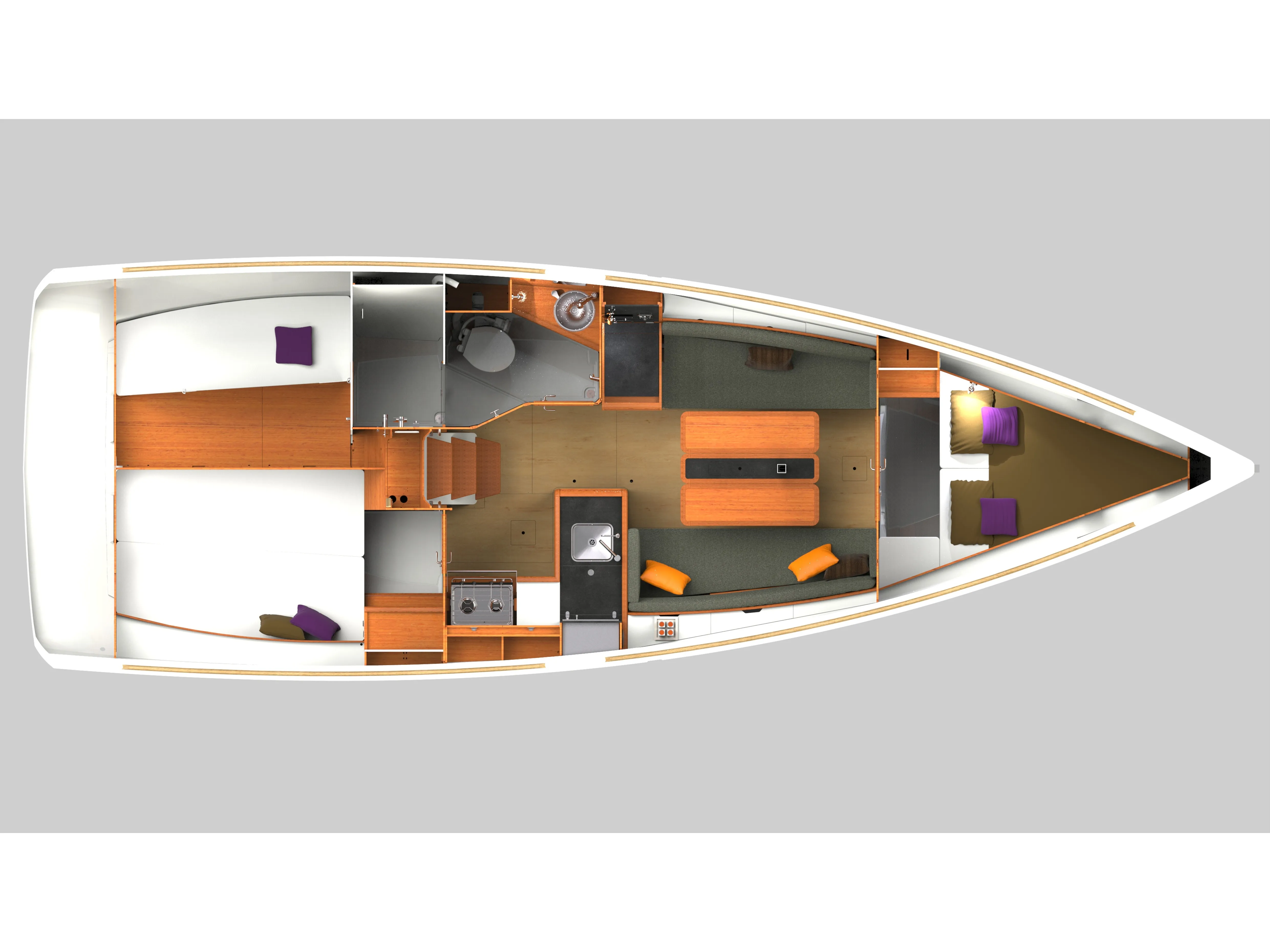 Sun Odyssey 349 Dorina — фотография яхты 8