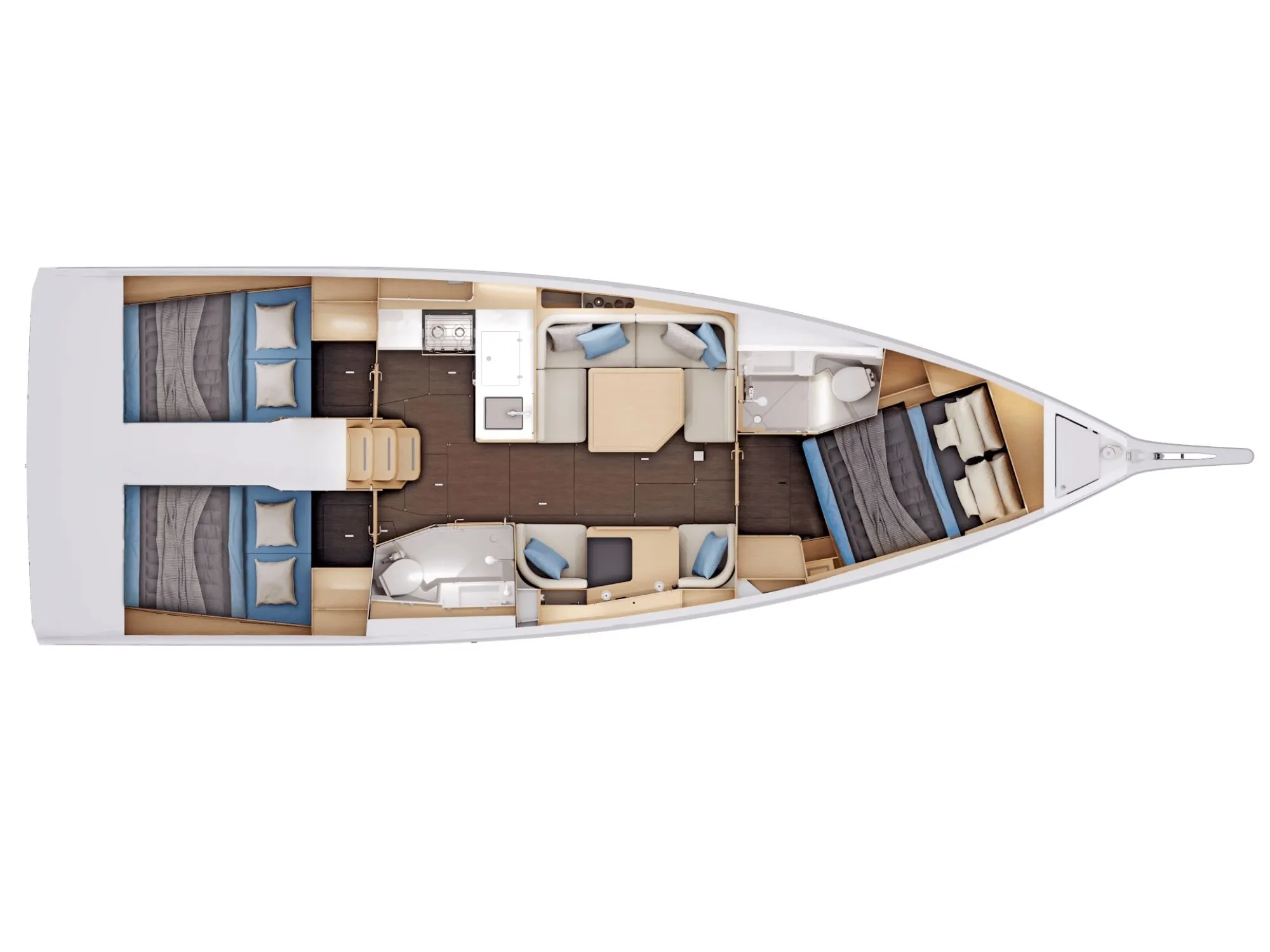 Sun Odyssey 415 TIZON — фотография яхты 7
