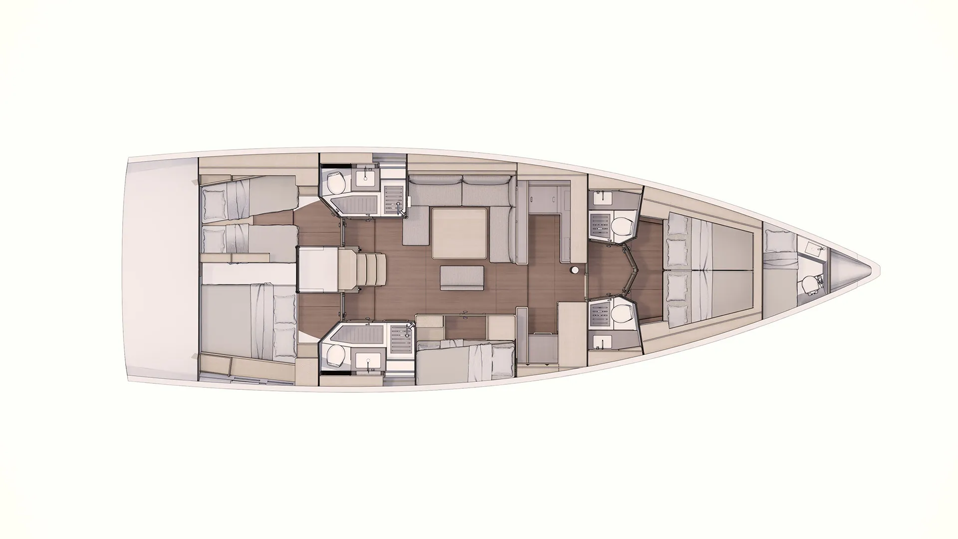 Dufour 530 Princess Leia — foto dello yacht n. 20