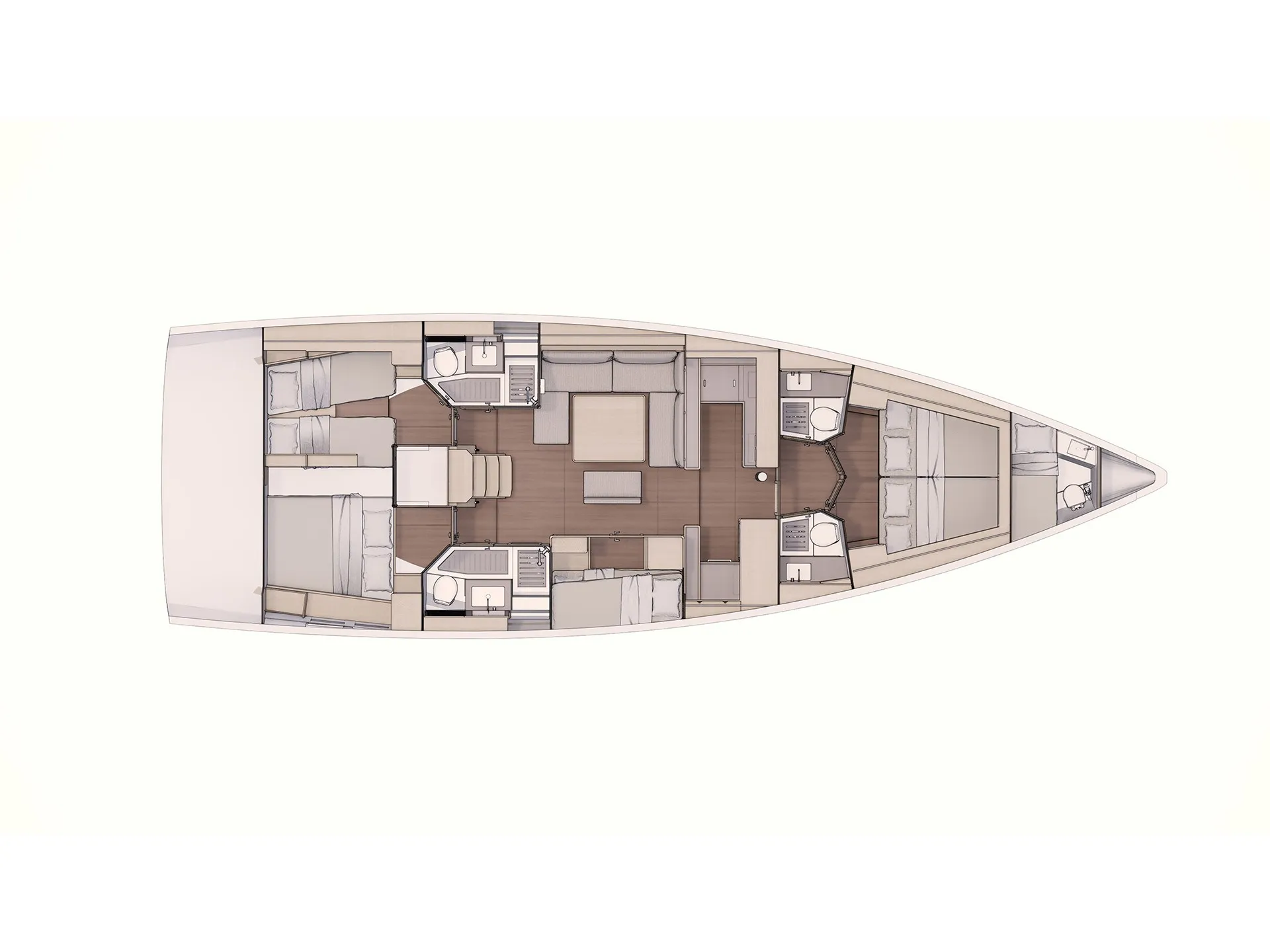 Dufour 530 Princess Leia — foto dello yacht n. 14