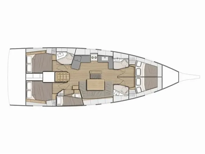 Oceanis 46.1 EROS — фотография яхты 6