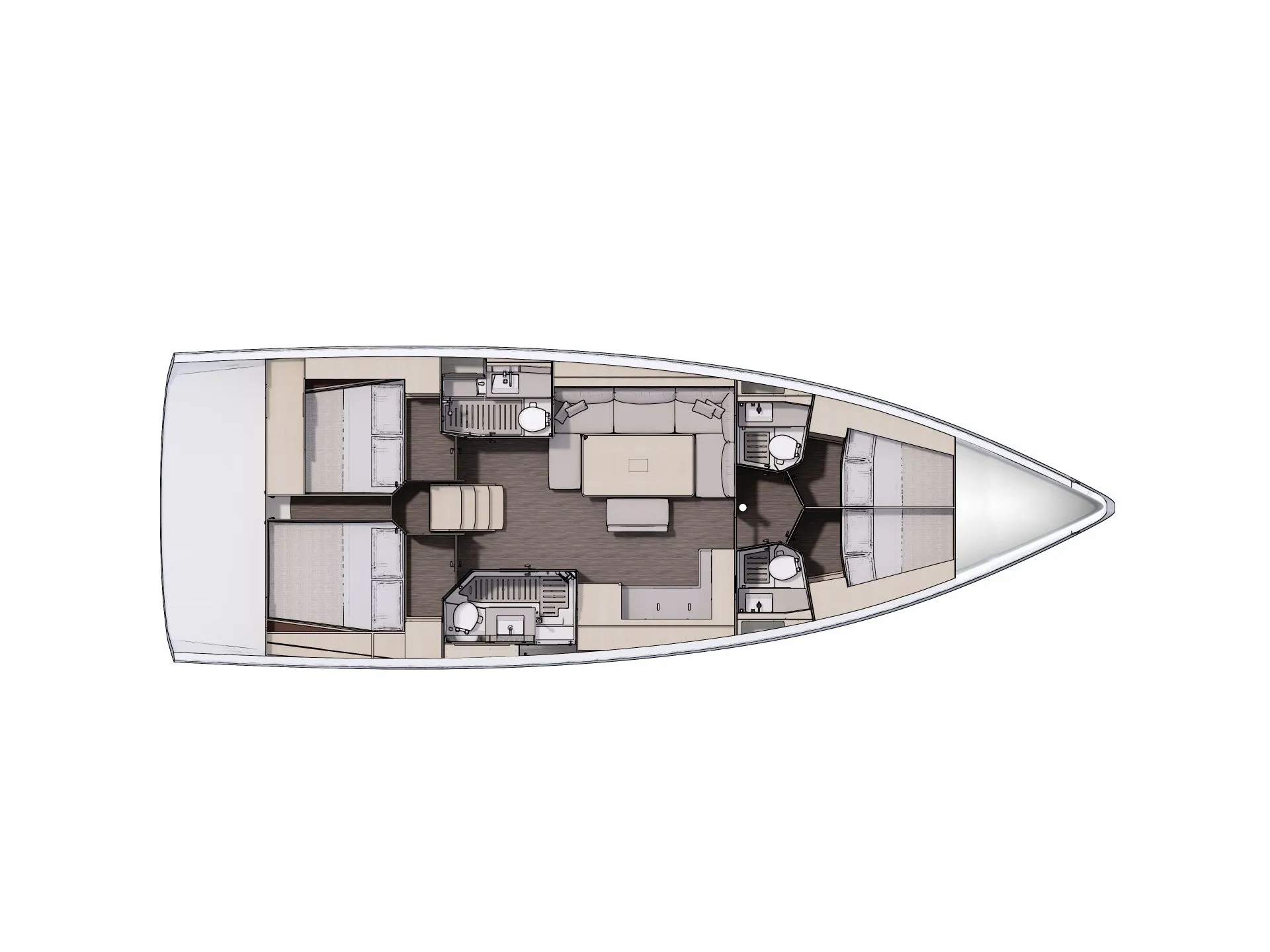 Dufour 470 Ninna Nanna - Water maker, Solar Panel — yacht photo 2