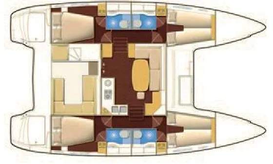 Lagoon 400 S2 Callisto L400 — фотография яхты 19