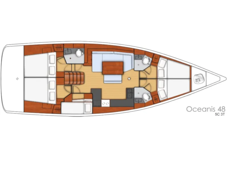 Oceanis 48 HARPIA — yacht photo 7