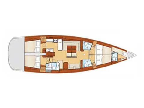 Oceanis 54 Altais — foto dello yacht n. 2