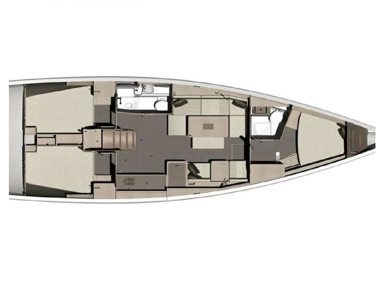 Dufour 412 Grand large Francesca II — foto dello yacht n. 2