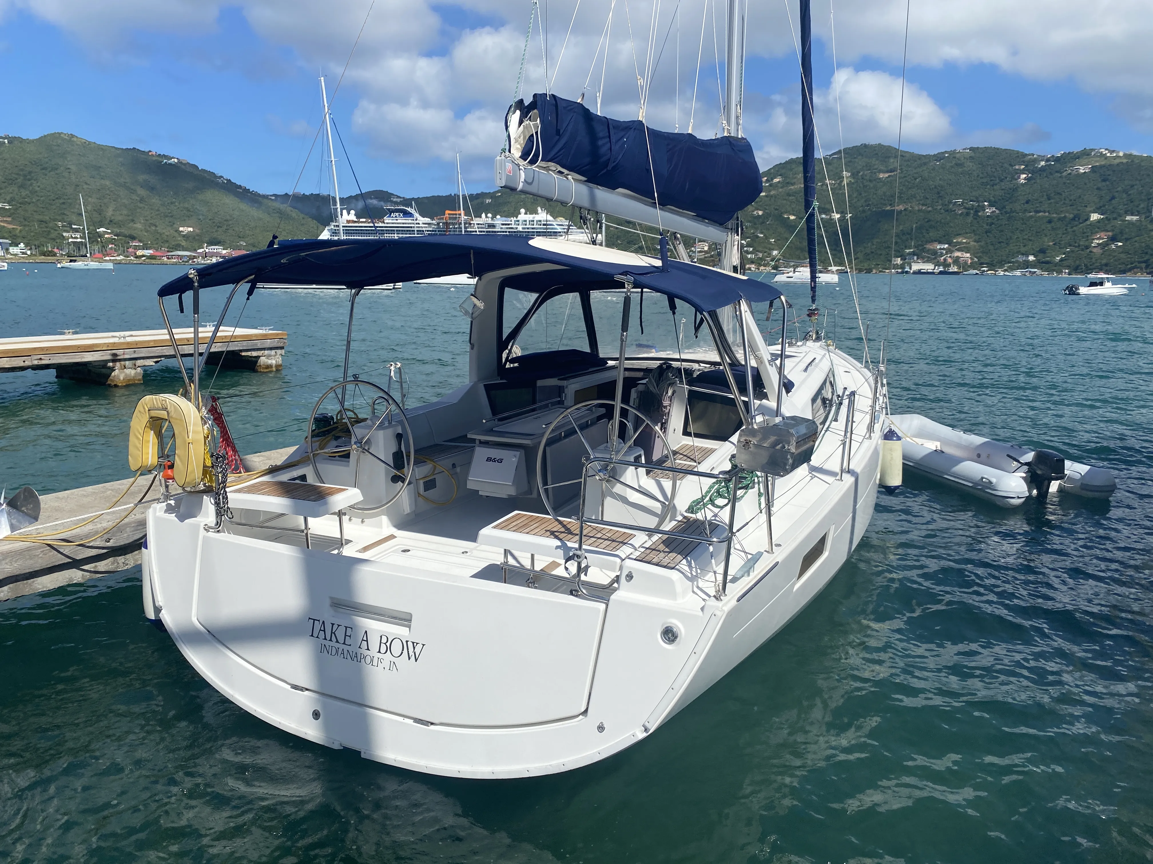 Oceanis 411 Take a bow — fotografia jachty 12