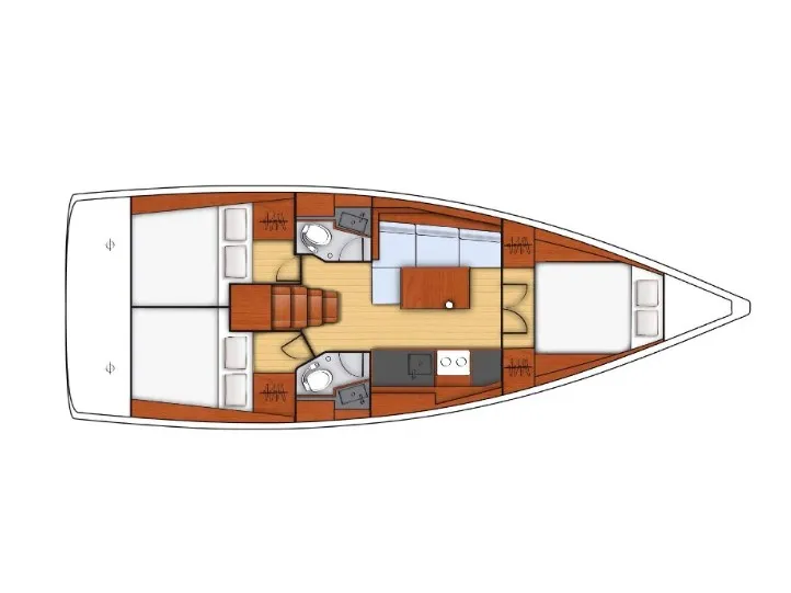 Oceanis 38.1 Eos - Standard Line — yacht photo 2