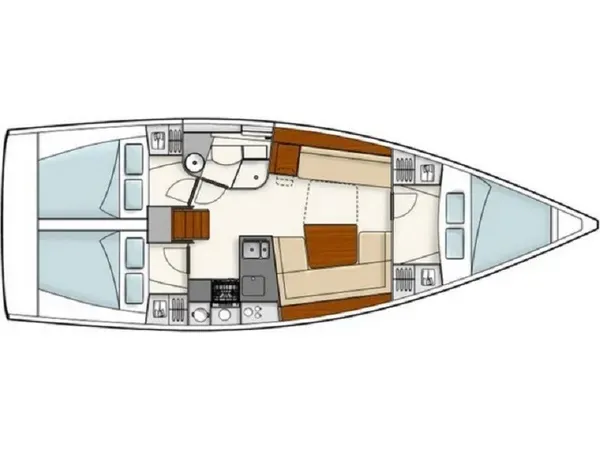Hanse 385 Milda — fotografia jachty 2