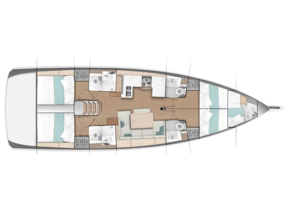 Sun Odyssey 490 Electra — jahtikuva 2