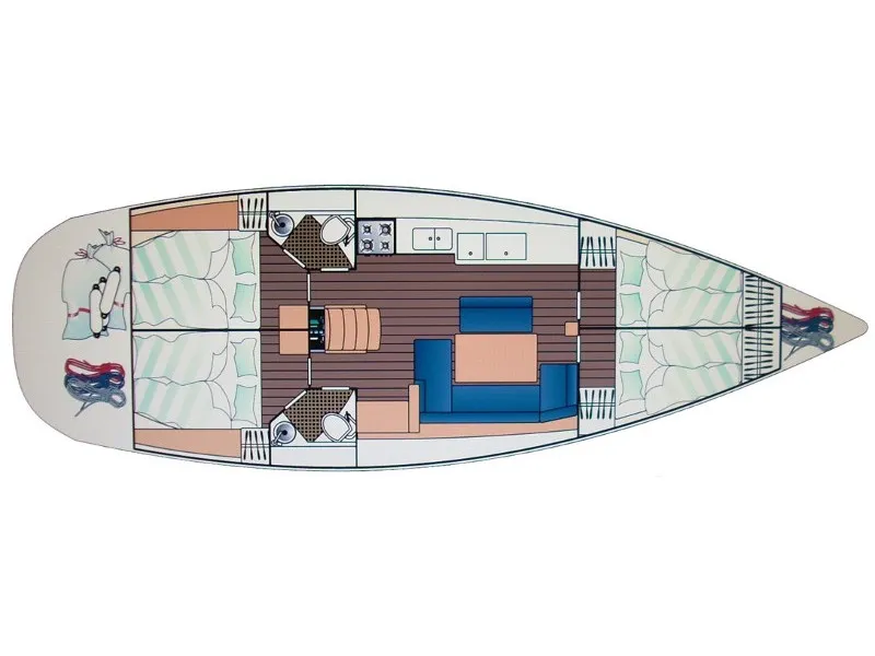 Sun Odyssey 44 i Night & Day — jahtikuva 2