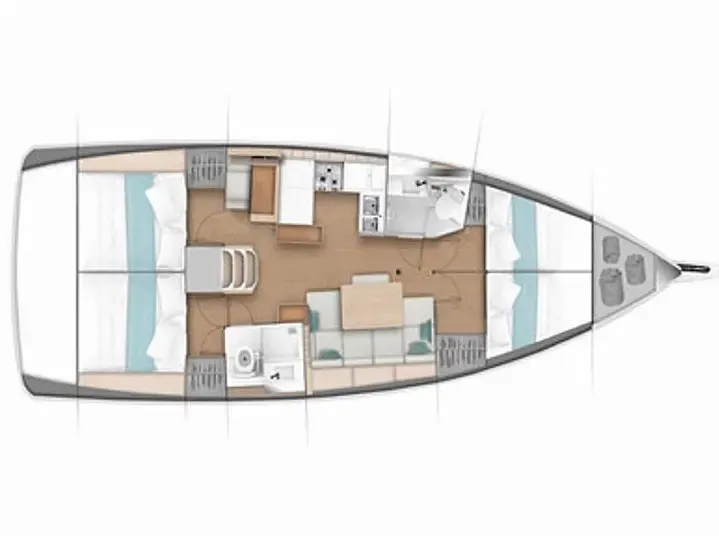 Sun Odyssey 440 Alboran Whisky (Las Galletas) — фотография яхты 2