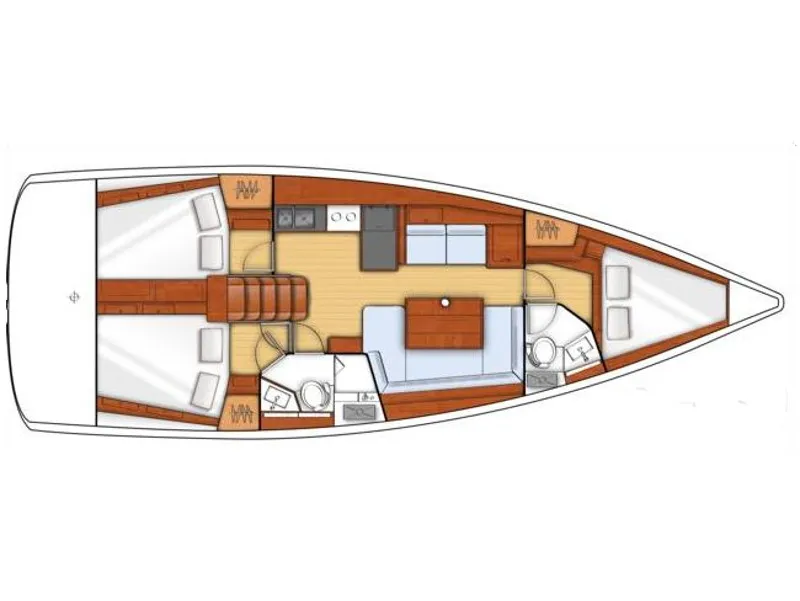 Oceanis 41 WARRIOR — фотография яхты 2