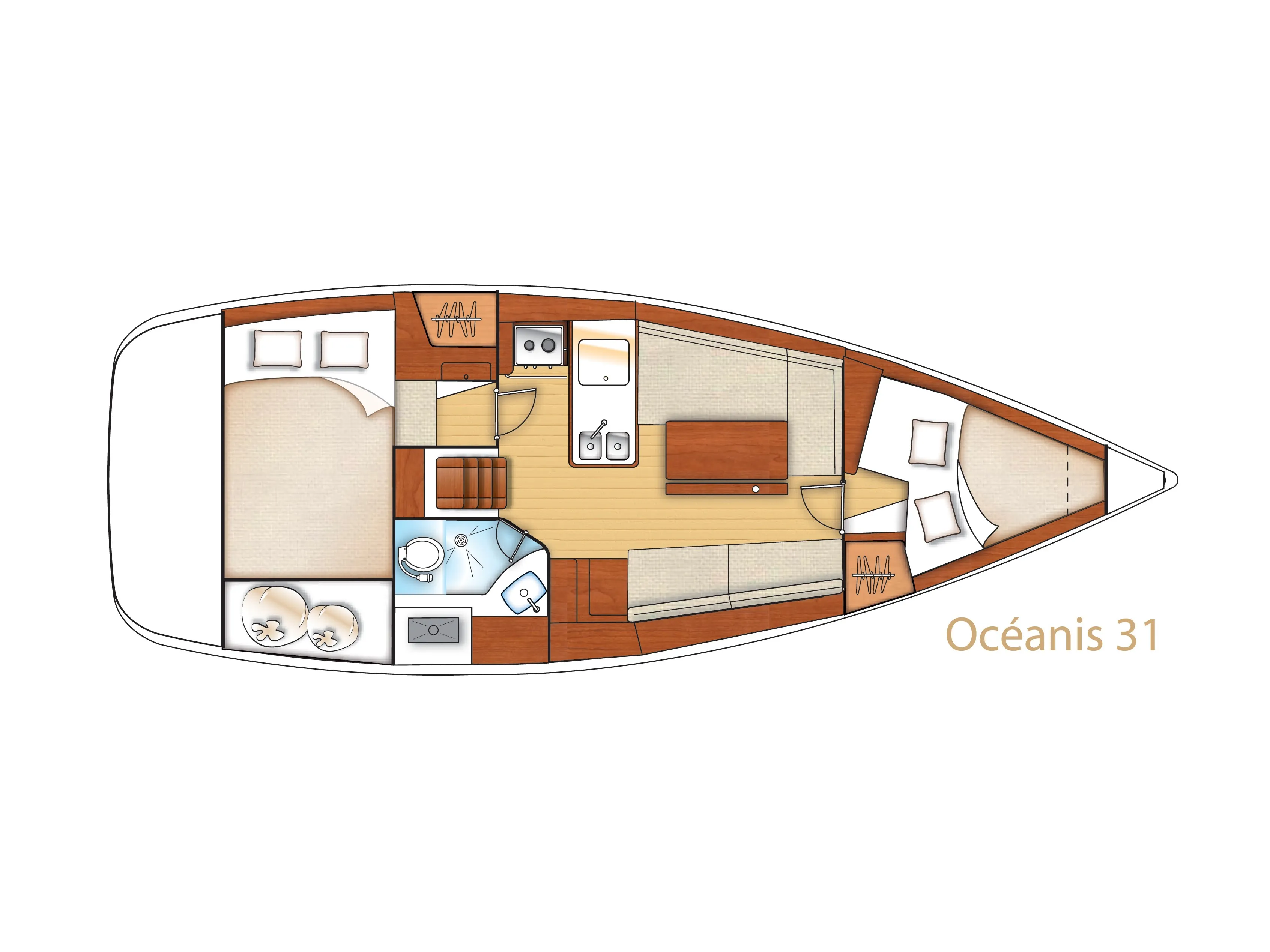 Oceanis 31 Moody Blues — jahtikuva 2