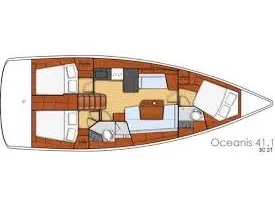 Oceanis 41.1 Black Lion — foto dello yacht n. 8