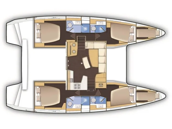 Lagoon 42 Avadele - Cabine 2 (Lagoon 42) — foto dello yacht n. 3