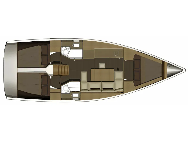 Dufour 382 Grand Large AF-D382 — foto dello yacht n. 2