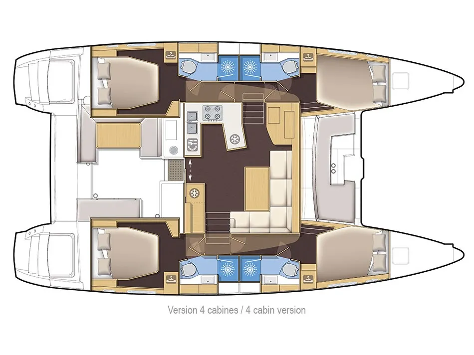 Lagoon 450 Fly Gin Tonic — foto dello yacht n. 4