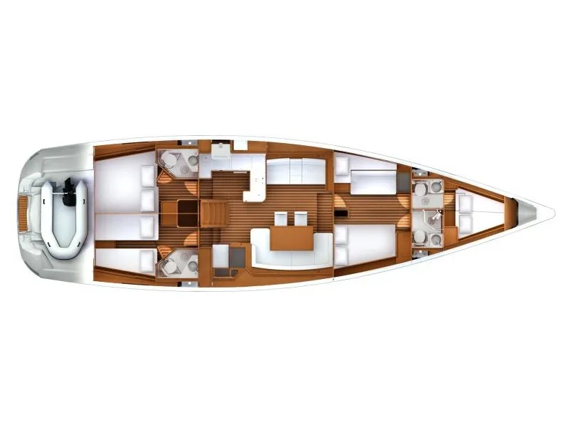 Jeanneau 57 Messenger — yacht photo 8