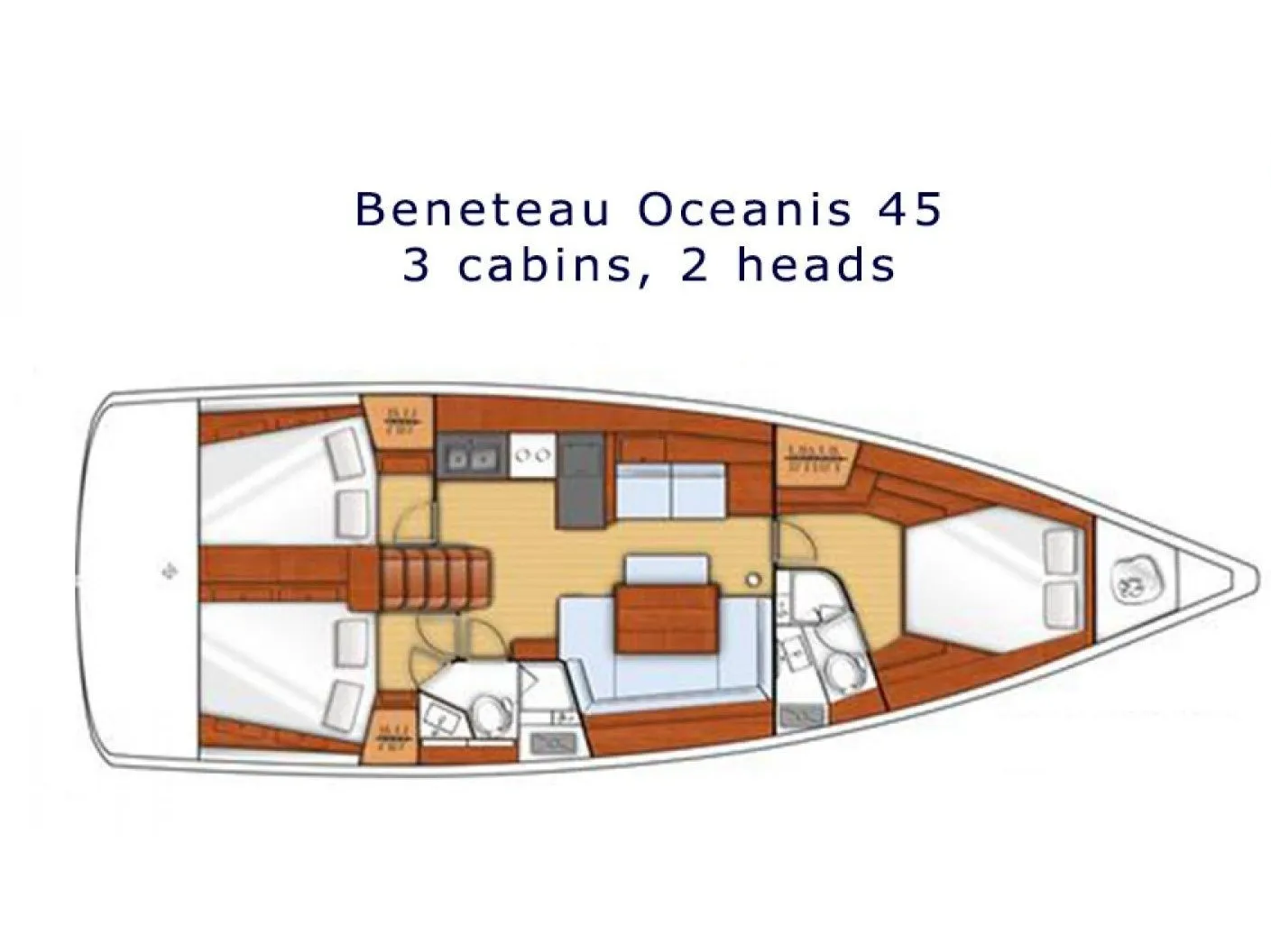 Oceanis 45 Familia L — фотография яхты 3