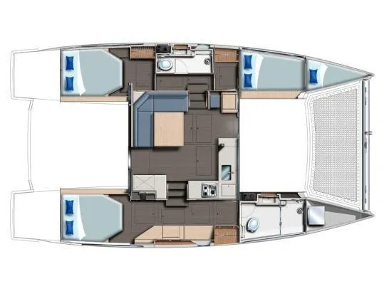 Leopard 40 China Cat Sunflower II — foto dello yacht n. 2