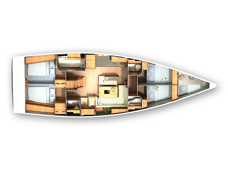 Hanse 505 Anse — yacht photo 22