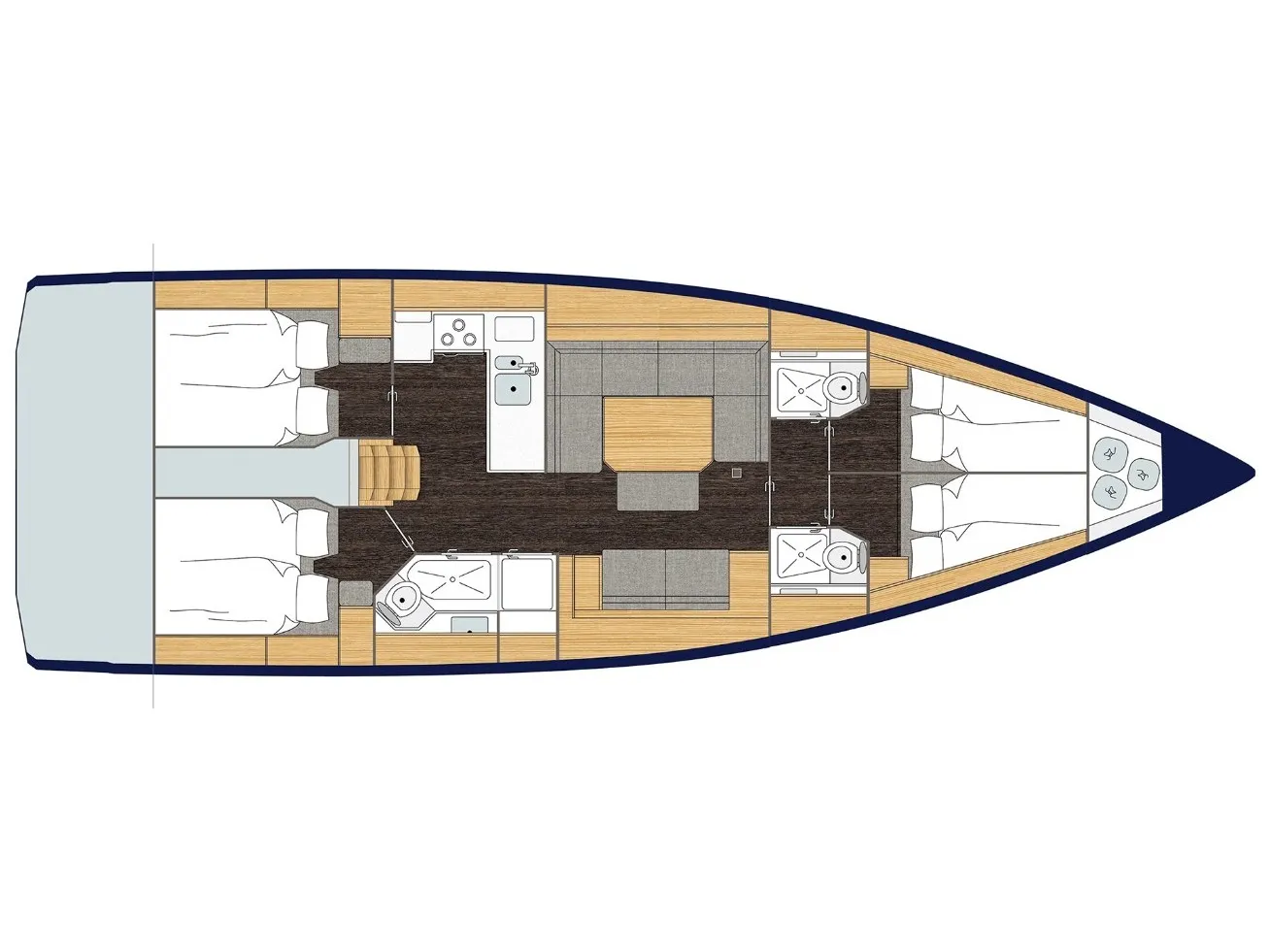 Bavaria C45 Lego — фотография яхты 21