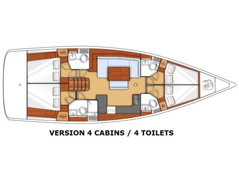 Oceanis 48 TRIM — jahifoto 9