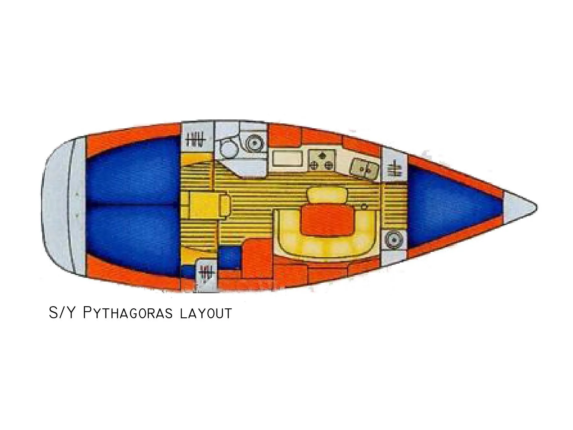 Sun Odyssey 36.2 Pythagoras (electric head, wind generator) — yacht photo 14