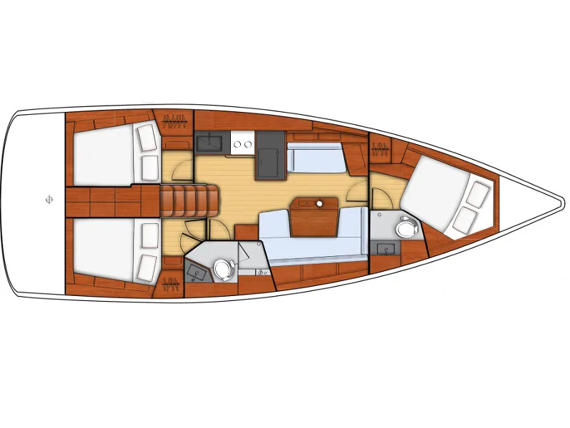 Oceanis 41.1 Honey — foto dello yacht n. 2