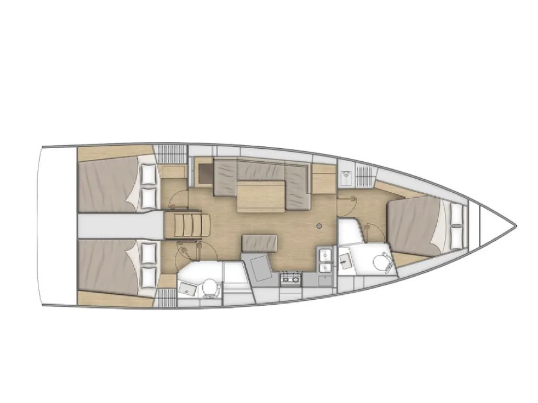 Oceanis 40.1 Cupido - Comfort line — фотография яхты 10