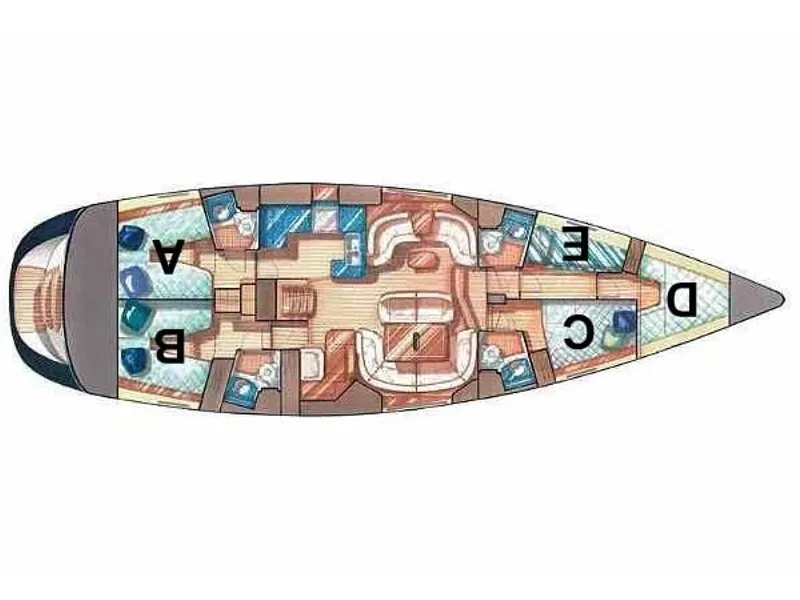 Sun Odyssey 54DS Felicita — yacht photo 14