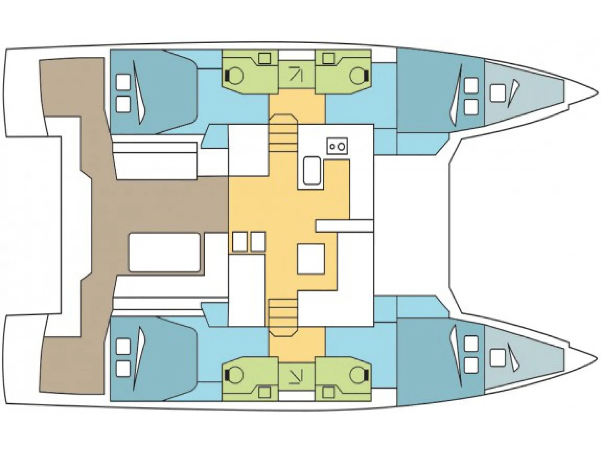 Nautitech 46 Fly Ruff Life — foto dello yacht n. 14