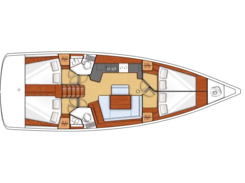 Oceanis 45 FRIDA — jahtikuva 11