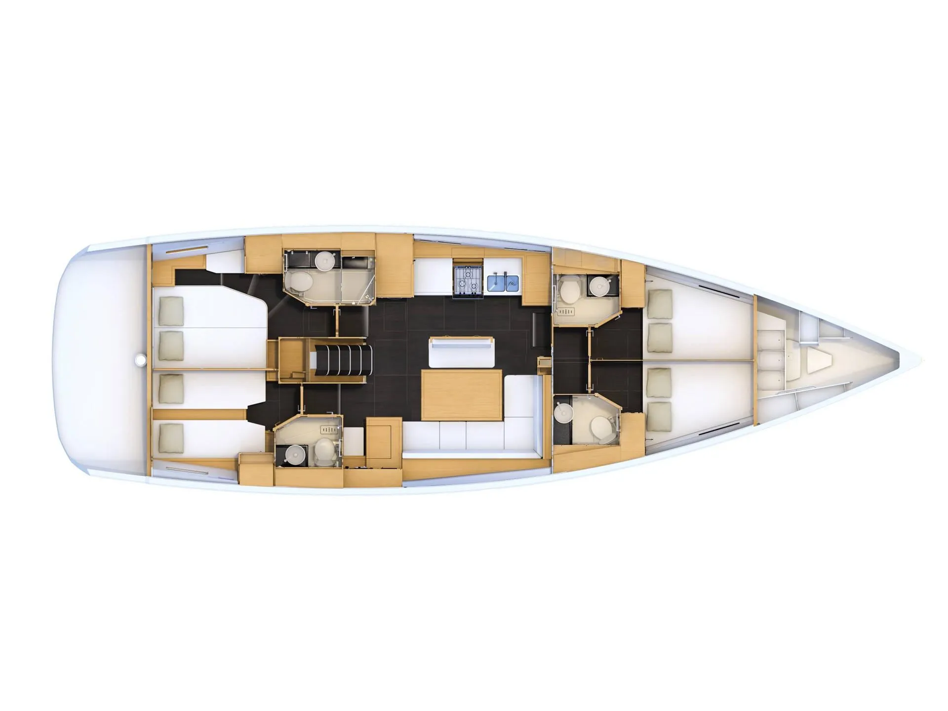 Jeanneau 54 Il Gatto — yacht photo 26