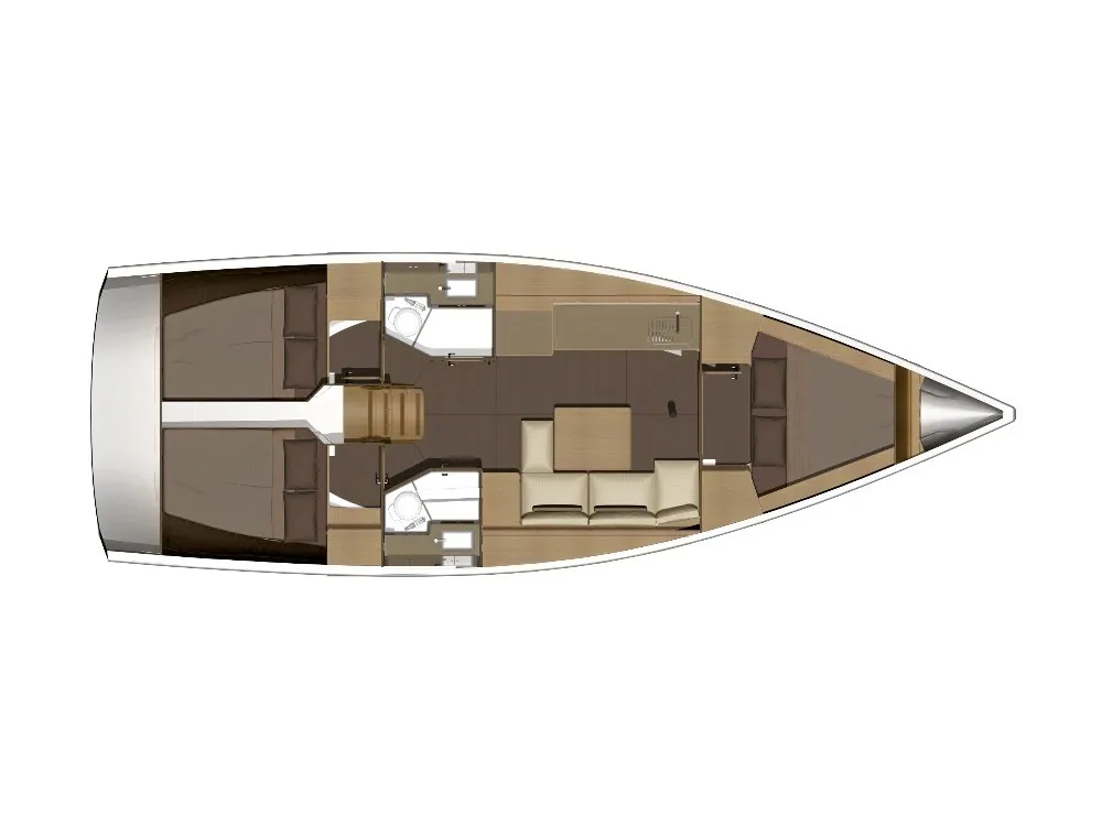 Dufour 382 Grand Large Shira — фотография яхты 2