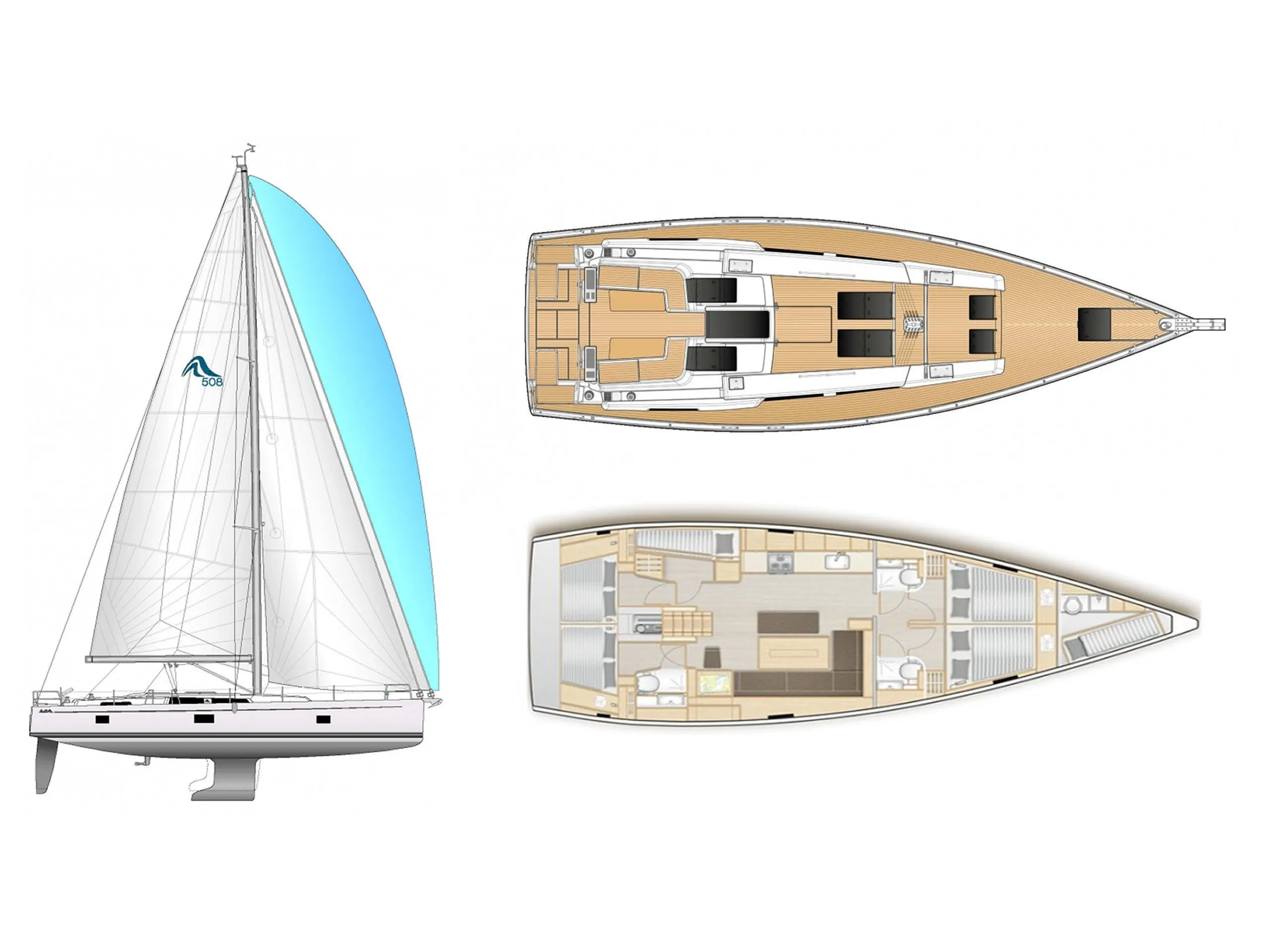 Hanse 508 Moby Dick — yacht photo 8