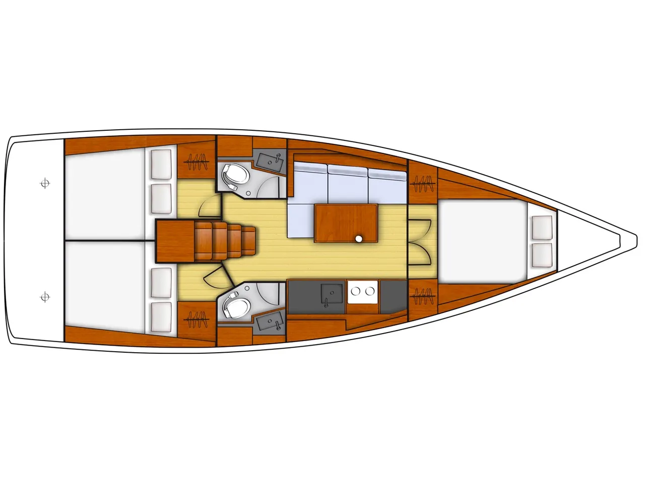 Oceanis 38.1 Helena — фотография яхты 3