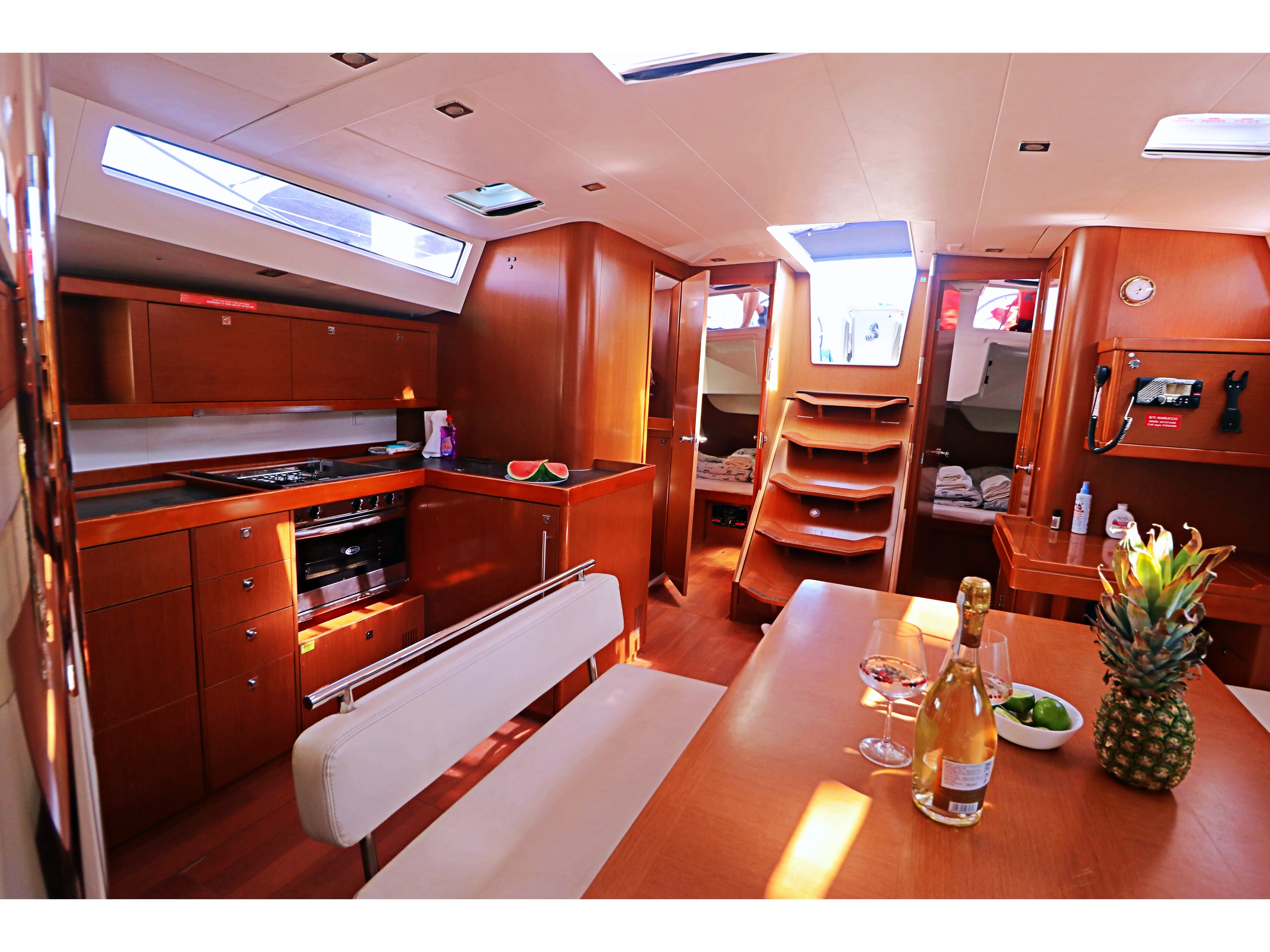 Oceanis 48 Nabucco: Forward Cabin #1 (Cabin Charter - 2 pax) Fully Crewed, ALL EXPENSES — yacht photo 2